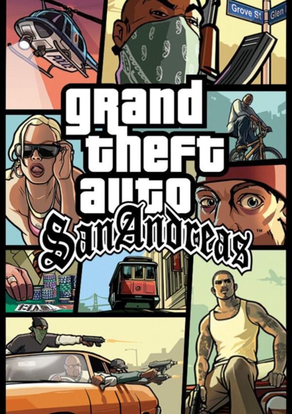 GTA San Andreas | A4 Poster