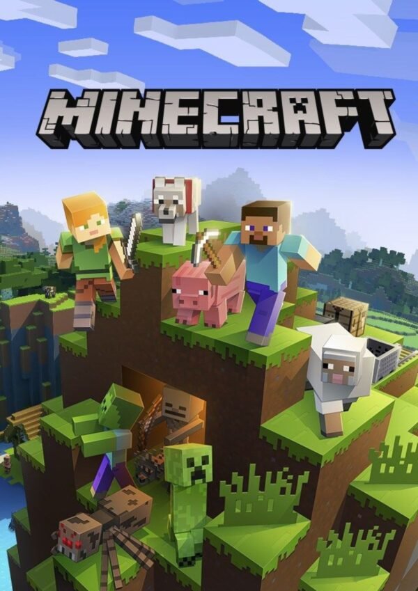 Minecraft World | A4 Poster