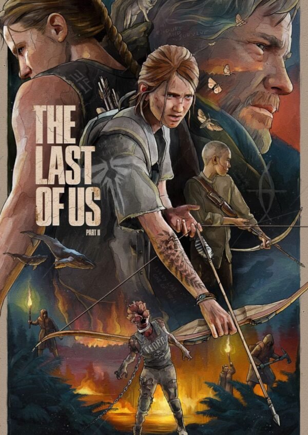 The Last of Us Part II | A4 Poster