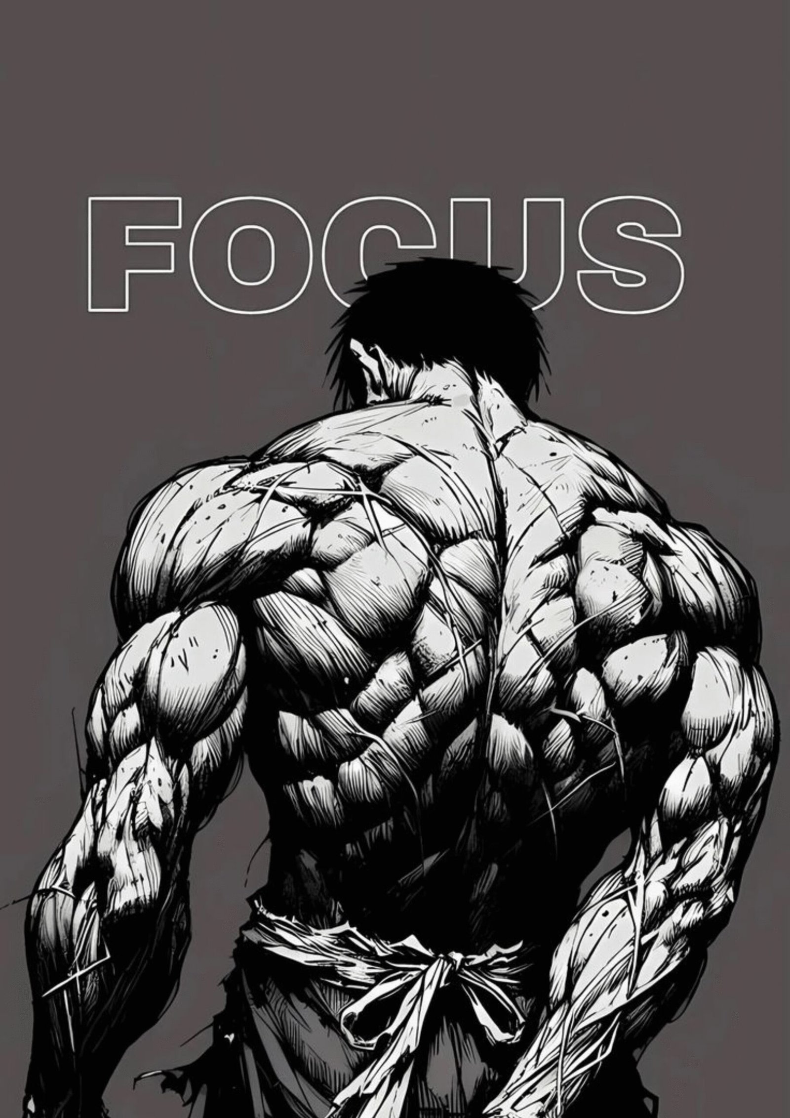 Stay Focused A4 Poster