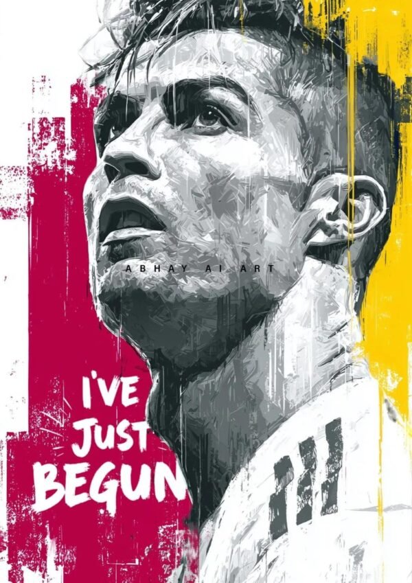 CR7 Motivation | A4 Poster