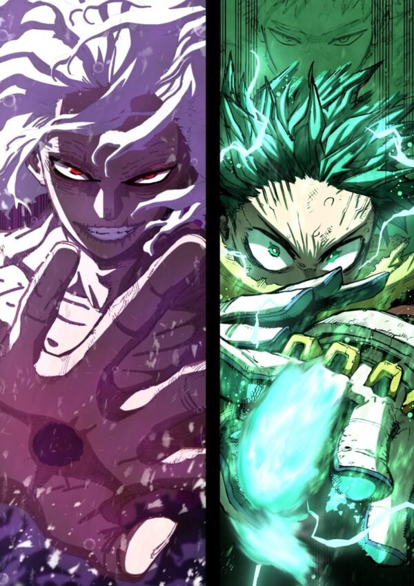 Deku × Shigaraki | A4 Poster