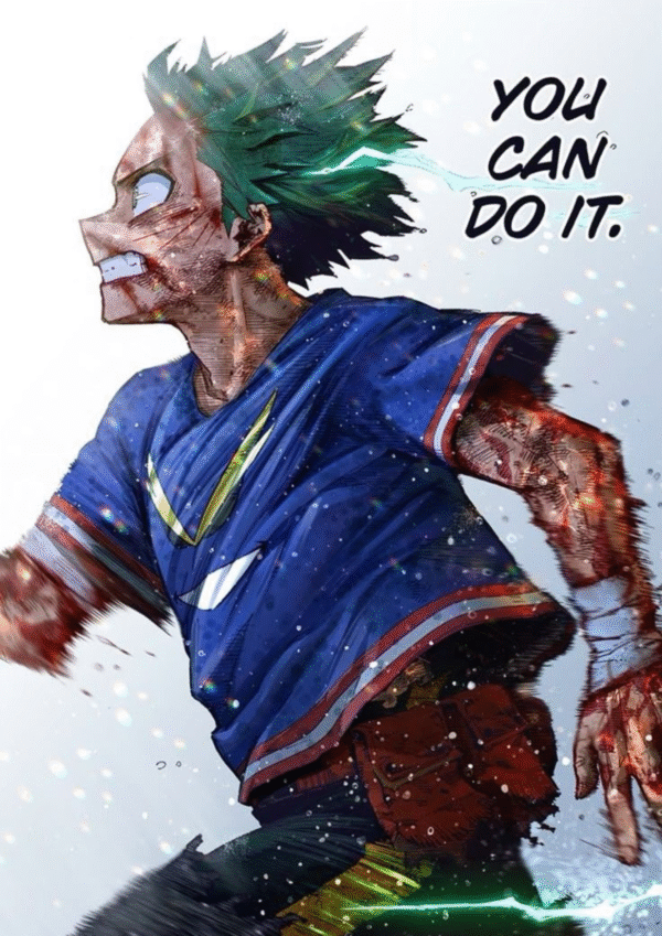 Izuku Motivational A4 Poster