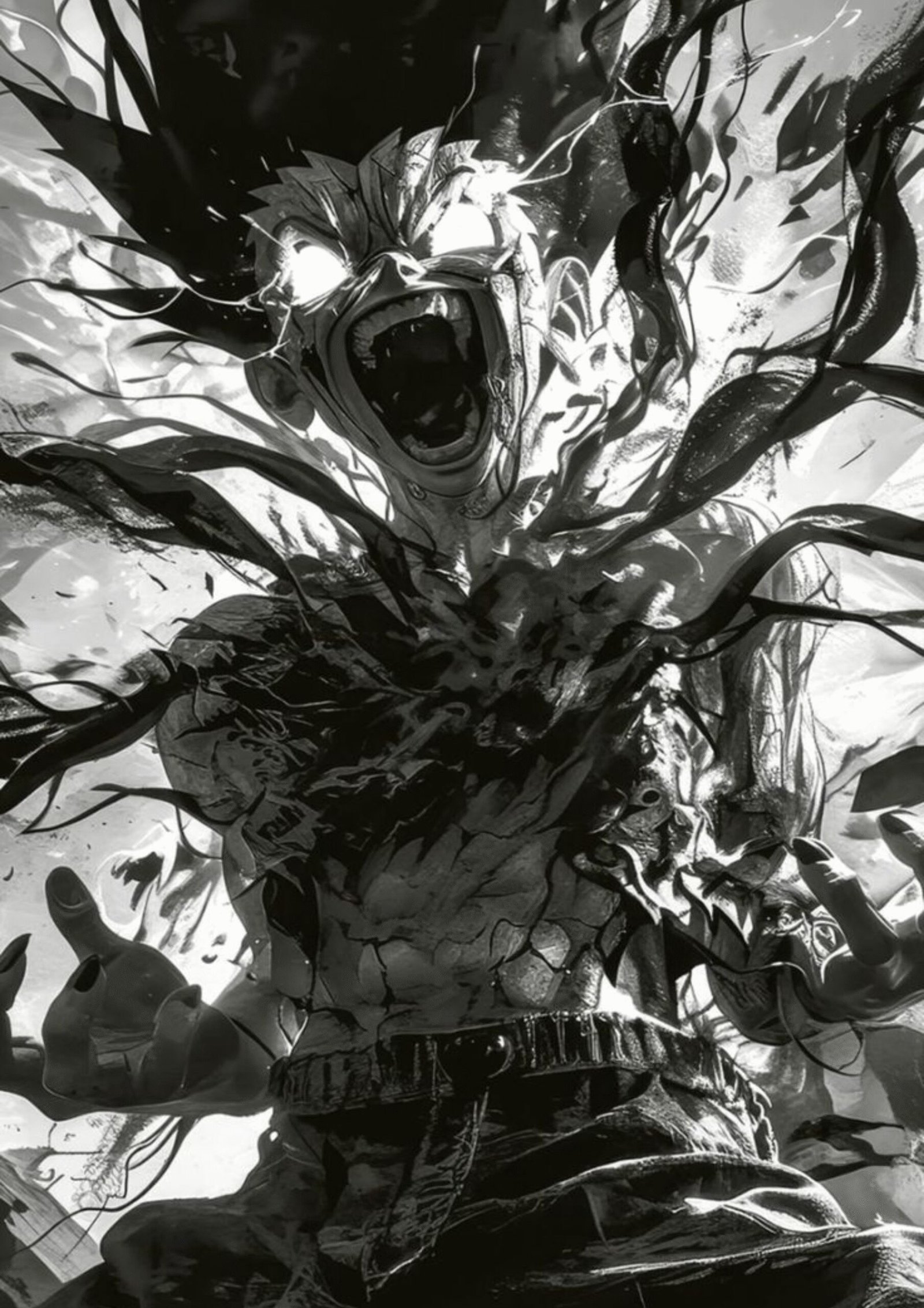Gon Rage Mode A4 Poster