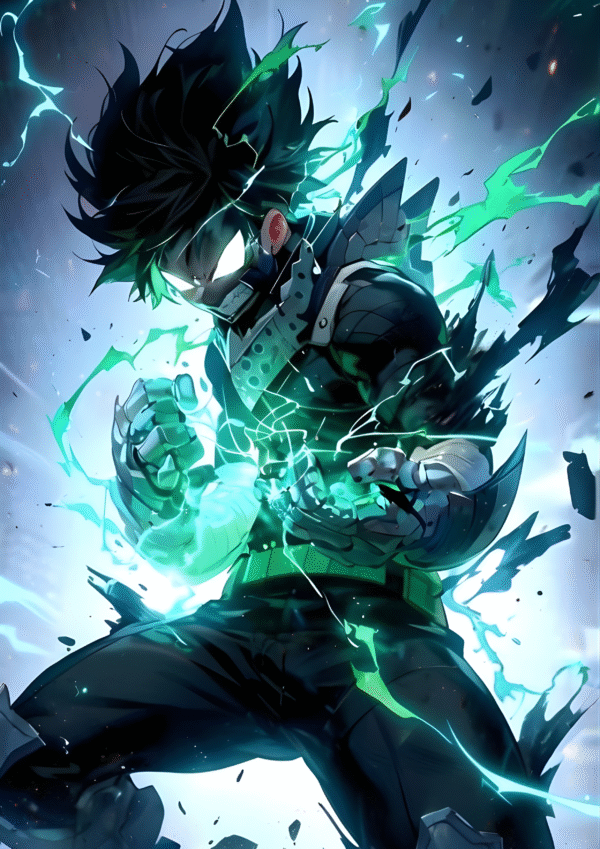 Deku Full Power A4 Poster