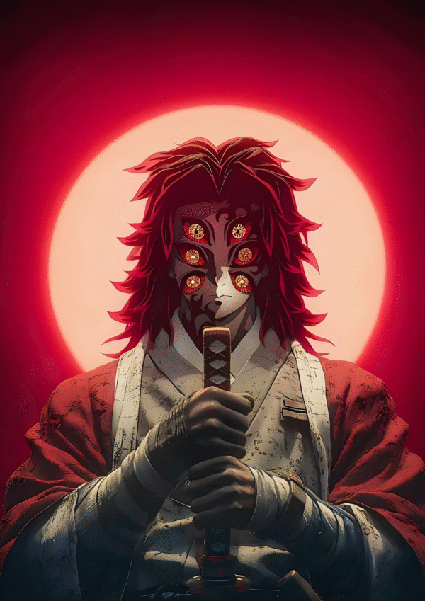 Kokushibo Upper Moon One A4 Poster