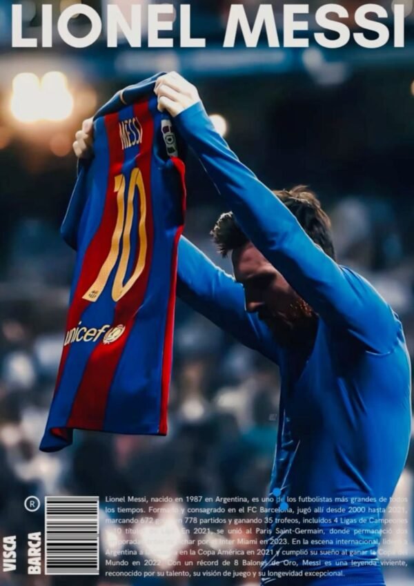 Lionel Messi | A4 Poster