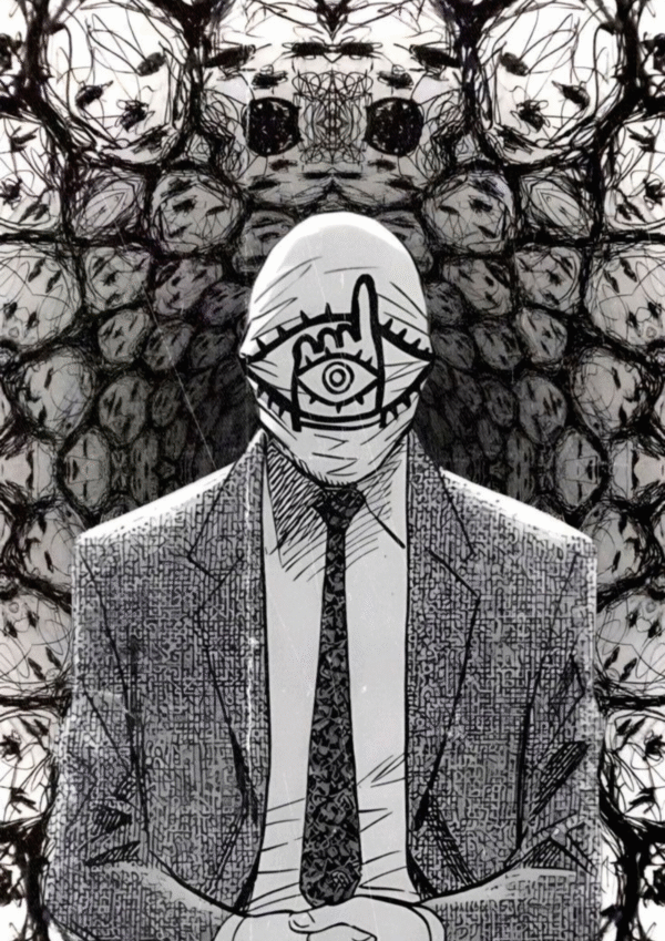 The Watcher A4 Poster