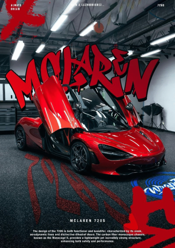 McLaren 720S Edition | A4 Poster