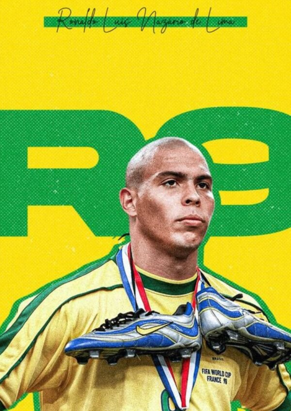Ronaldo Nazário | A4 Poster
