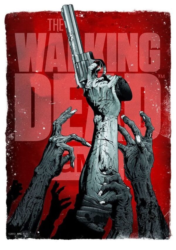 The Walking Dead A4 Poster