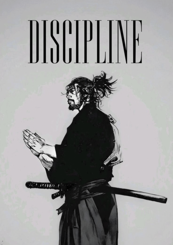 Discipline | Vagabond A4 Poster