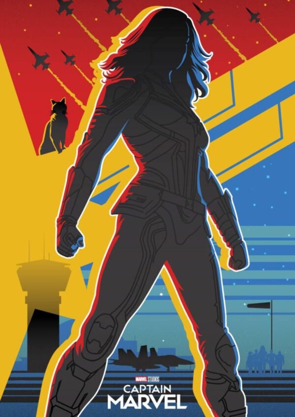 Captain Marvel | A4 Poster