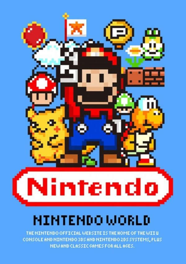 Nintendo World | A4 Poster