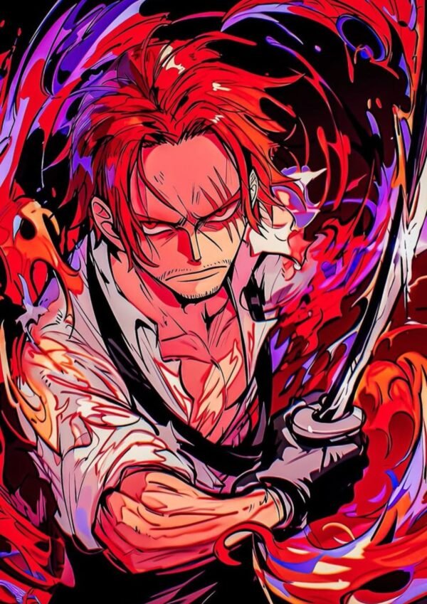 Red-Haired Shanks | A4 Poster