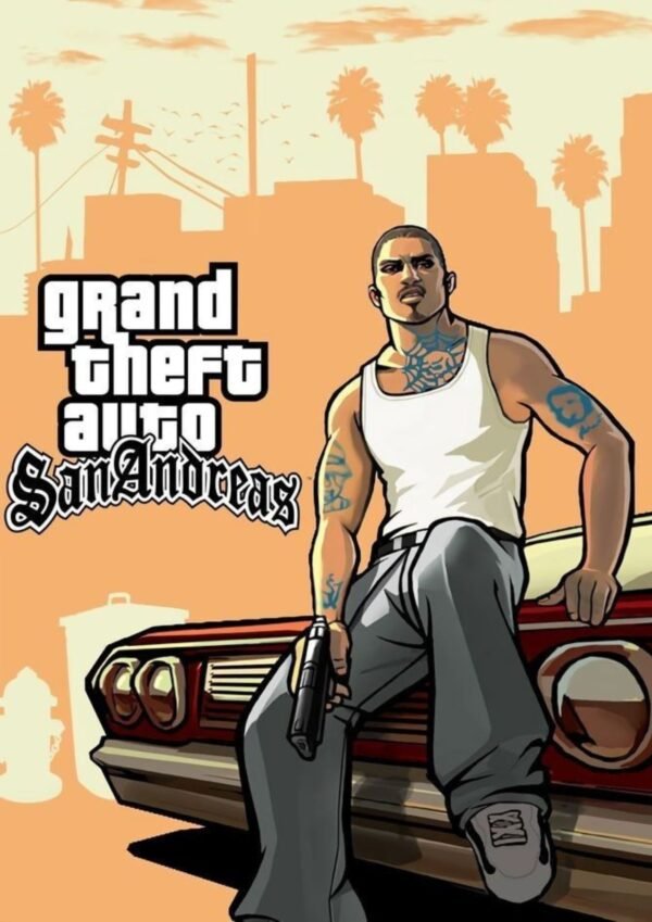 GTA San Andreas | A4 Poster