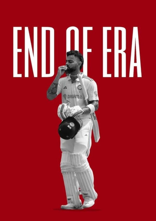 End of an Era | Kohli A4 Poster
