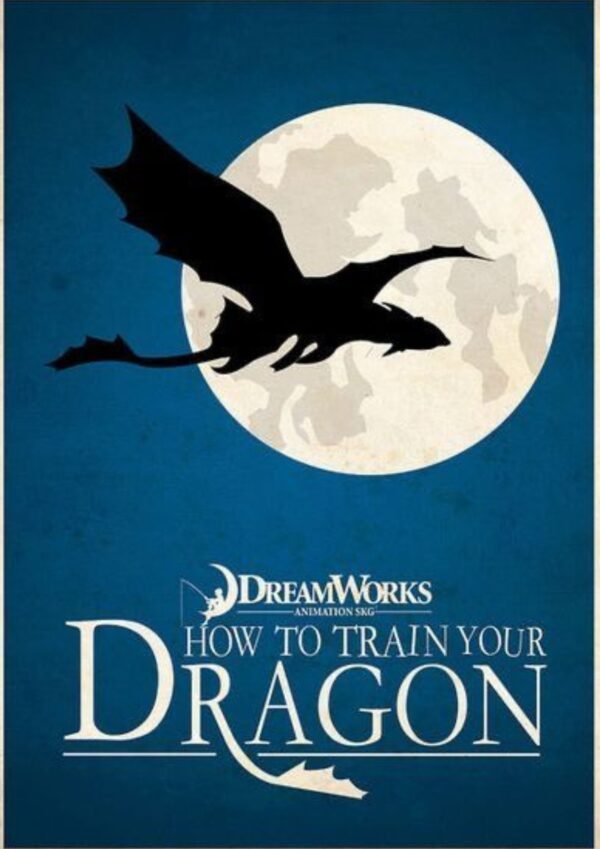 How to Train Your Dragon #2 | A4 Poster