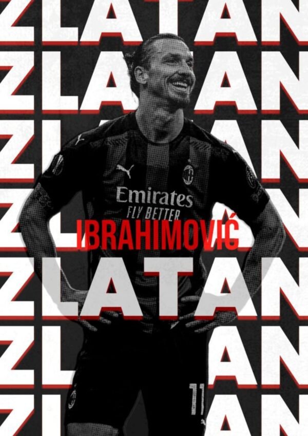 Zlatan Ibrahimović | A4 Poster