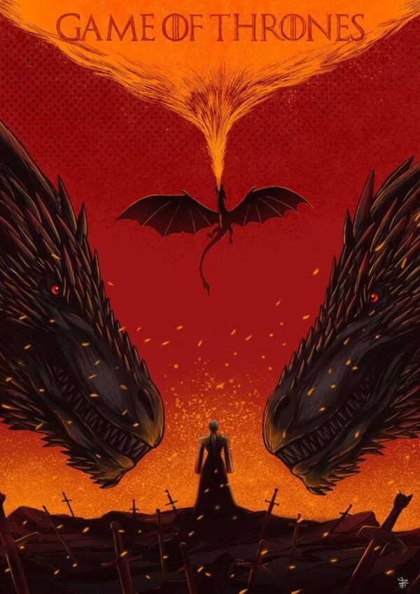 Game of Thrones Series Poster | A4 Poster