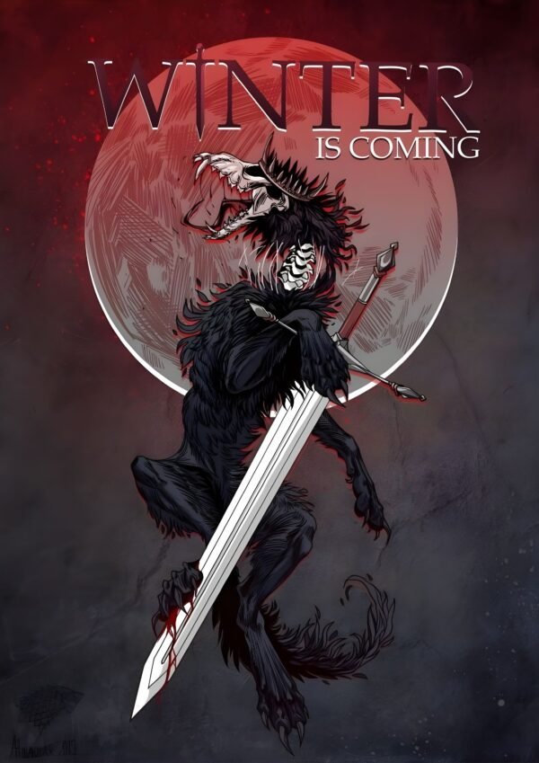 Winter Is Coming | A4 Poster