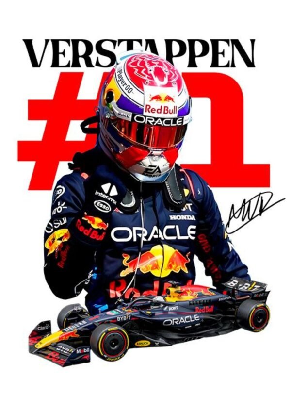 Verstappen | A4 Poster