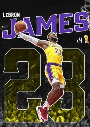 LeBron Lakers Era | A4 Poster