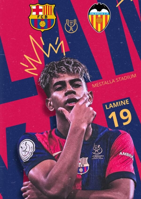 Lamine Yamal | A4 Poster