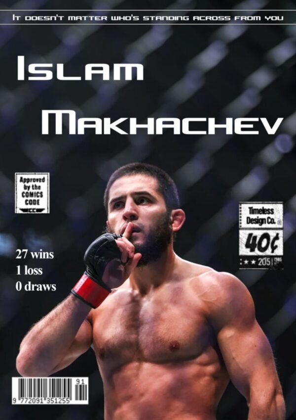 Islam Makhachev | A4 Poster