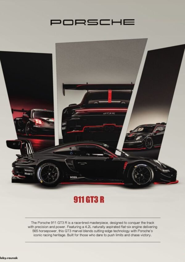 Porsche 911 GT3 | A4 Poster