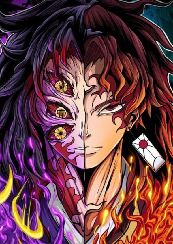 Kokushibo × Yoriichi | A4 Poster