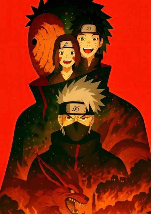 Tobi – Obito Uchiha | A4 Poster