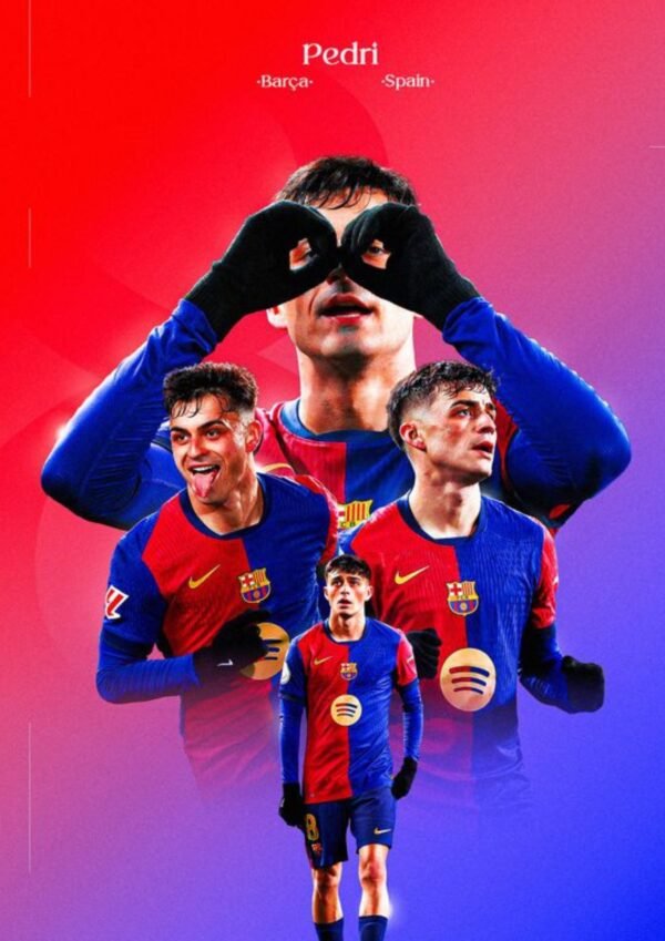 Pedri Golden Boy | A4 Poster