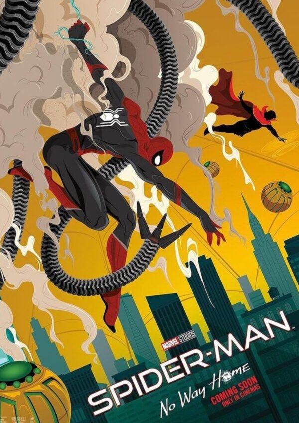 Spider-Man: No Way Home | A4 Poster