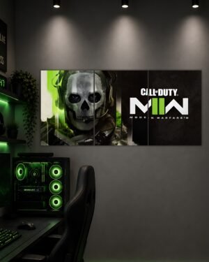 CALL OF DUTY MW2 | GHOST | SPLIT POSTER | 3 PIECE SET