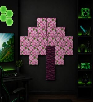 CHERRY BLOSSOM TREE | MINECRAFT | SPLIT POSTER COMBO