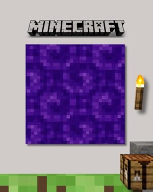 Portal Core Poster | Minecraft Series