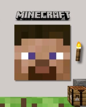 STEVE FACE | MINECRAFT POSTER