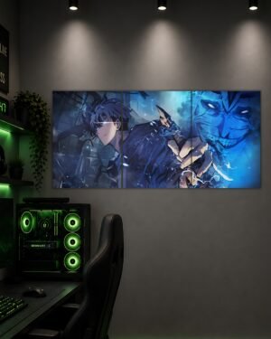 SOLO LEVELING | SPLIT POSTER | 3 PIECE SET