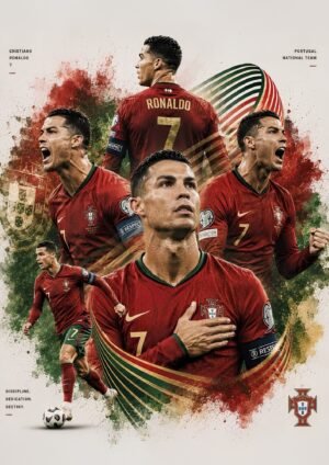 Cr7 Final Dance | A4 Poster