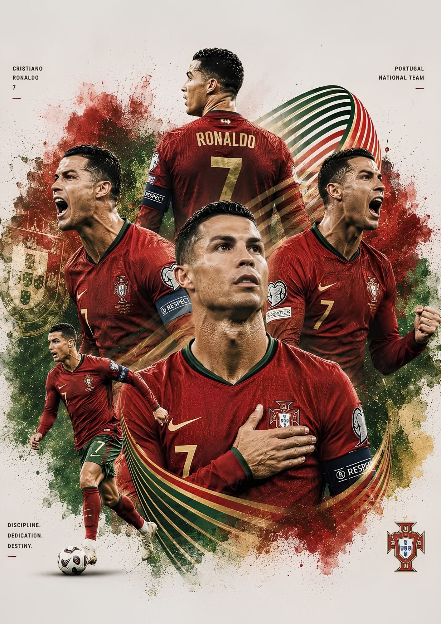 Cr7 Final Dance | A4 Poster