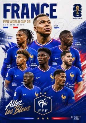 France Squad | A4 Poster