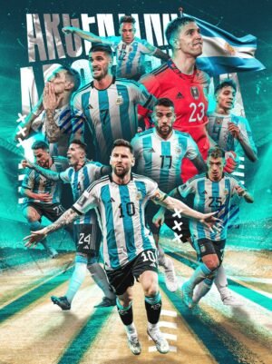 Argentina Squad | A4 Poster